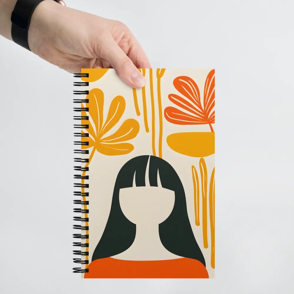 Botanical Serenity 
 Spiral Notebook | 140 pages