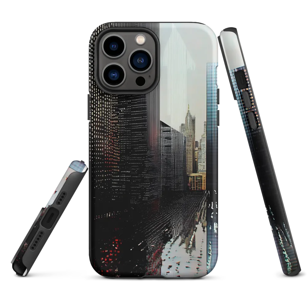 Abstract Cityscape Reflection | Phone Case