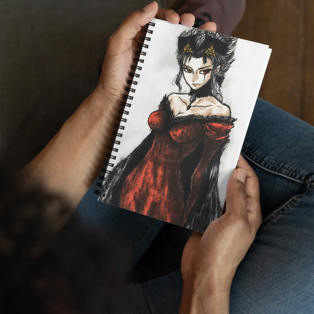 Crimson Empress 
 Spiral Notebook | 140 pages