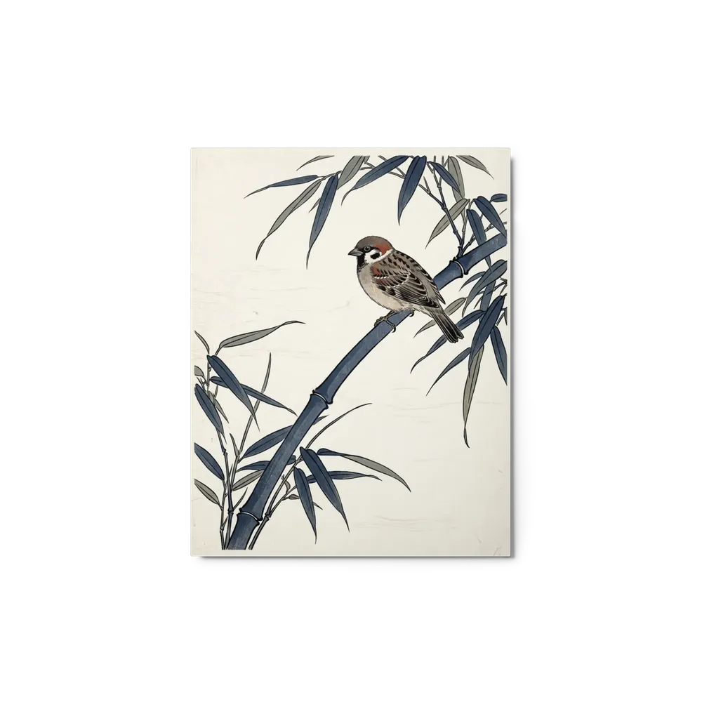 Sparrow on Bamboo | Art Print