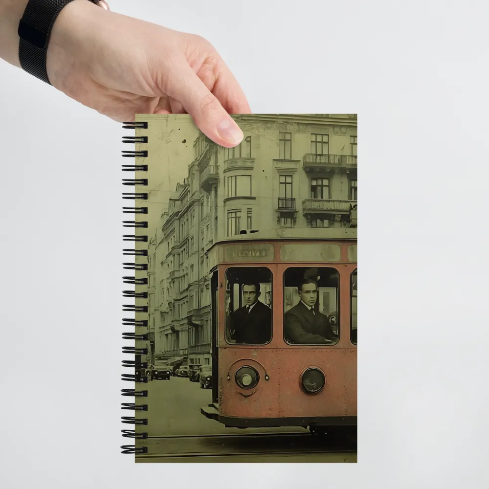 Sepia Urban Passage 
 Spiral Notebook | 140 pages