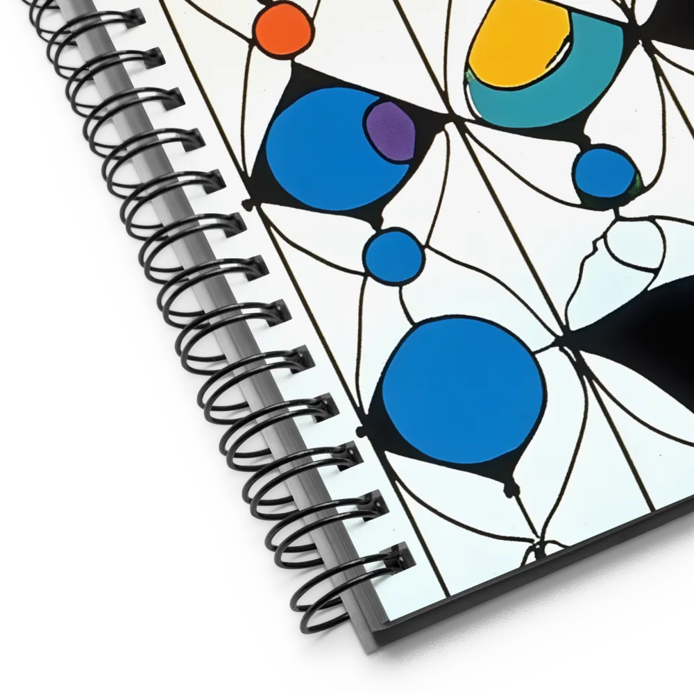 Interlocking Forms 
 Spiral Notebook | 140 pages