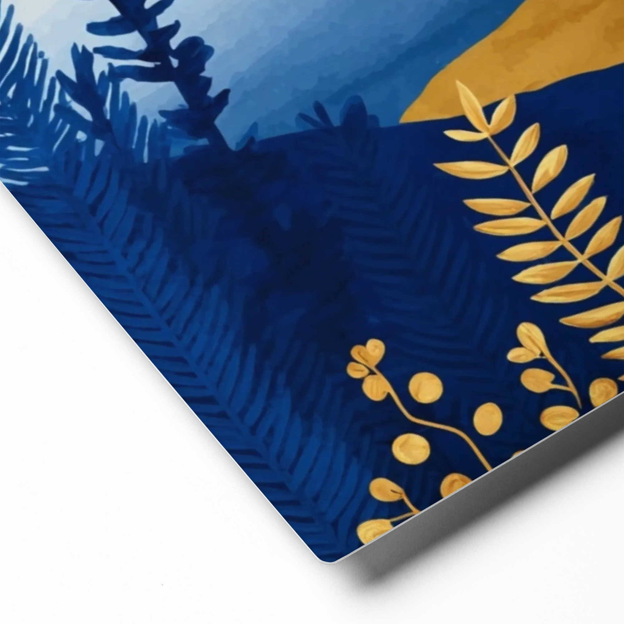 Blue Forest Cottage 
 Canvas | 32″x 32″