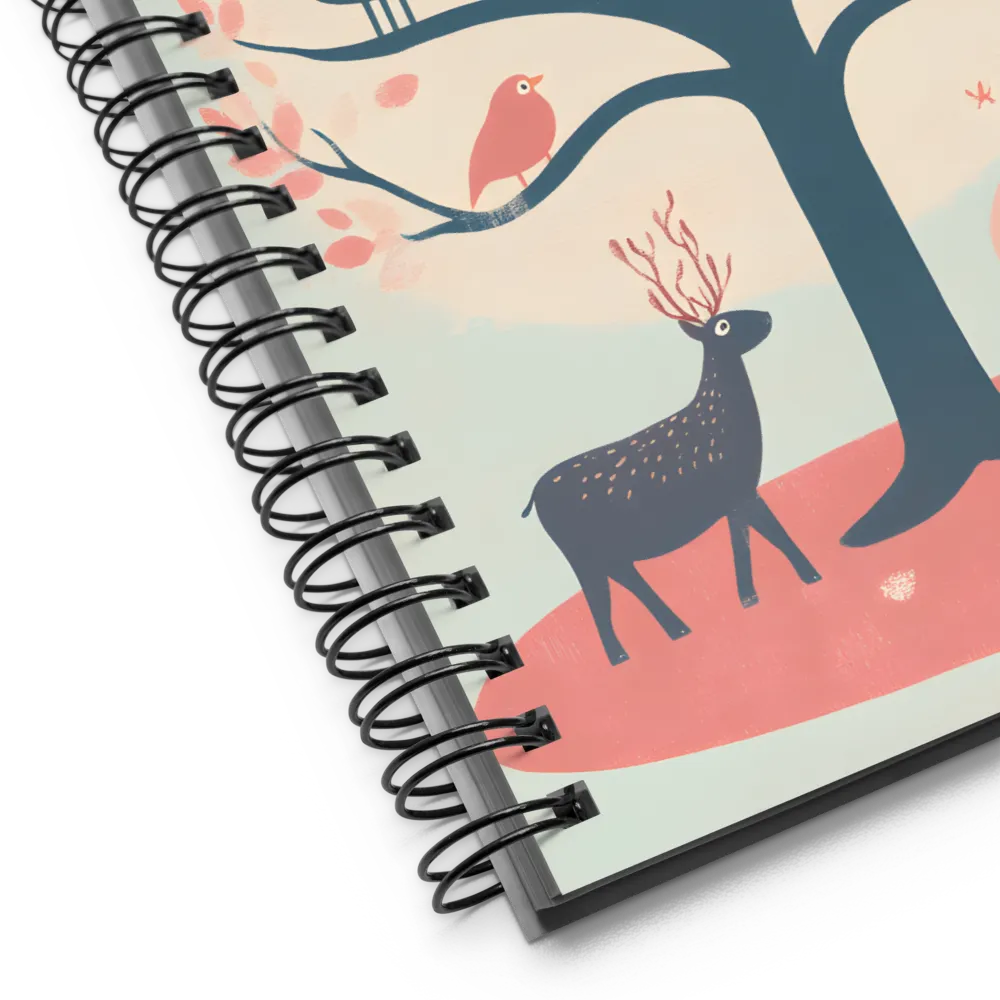 Whimsical Tree of Life 
 Spiral Notebook | 140 pages