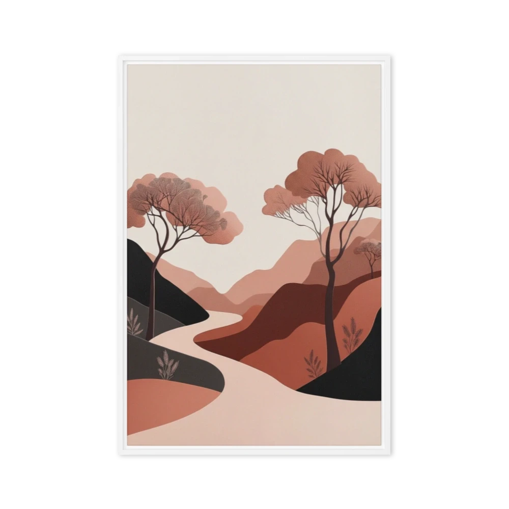 Earth Tones Winding Path