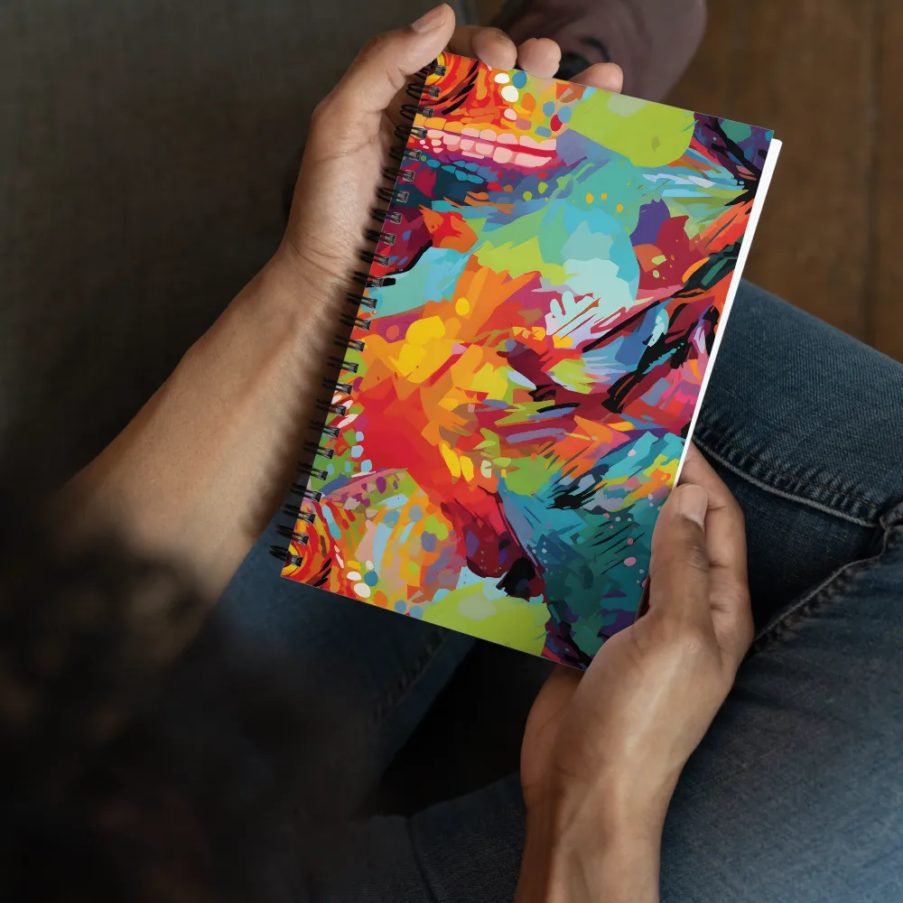 Colorful Lizard: An Abstract Adventure
