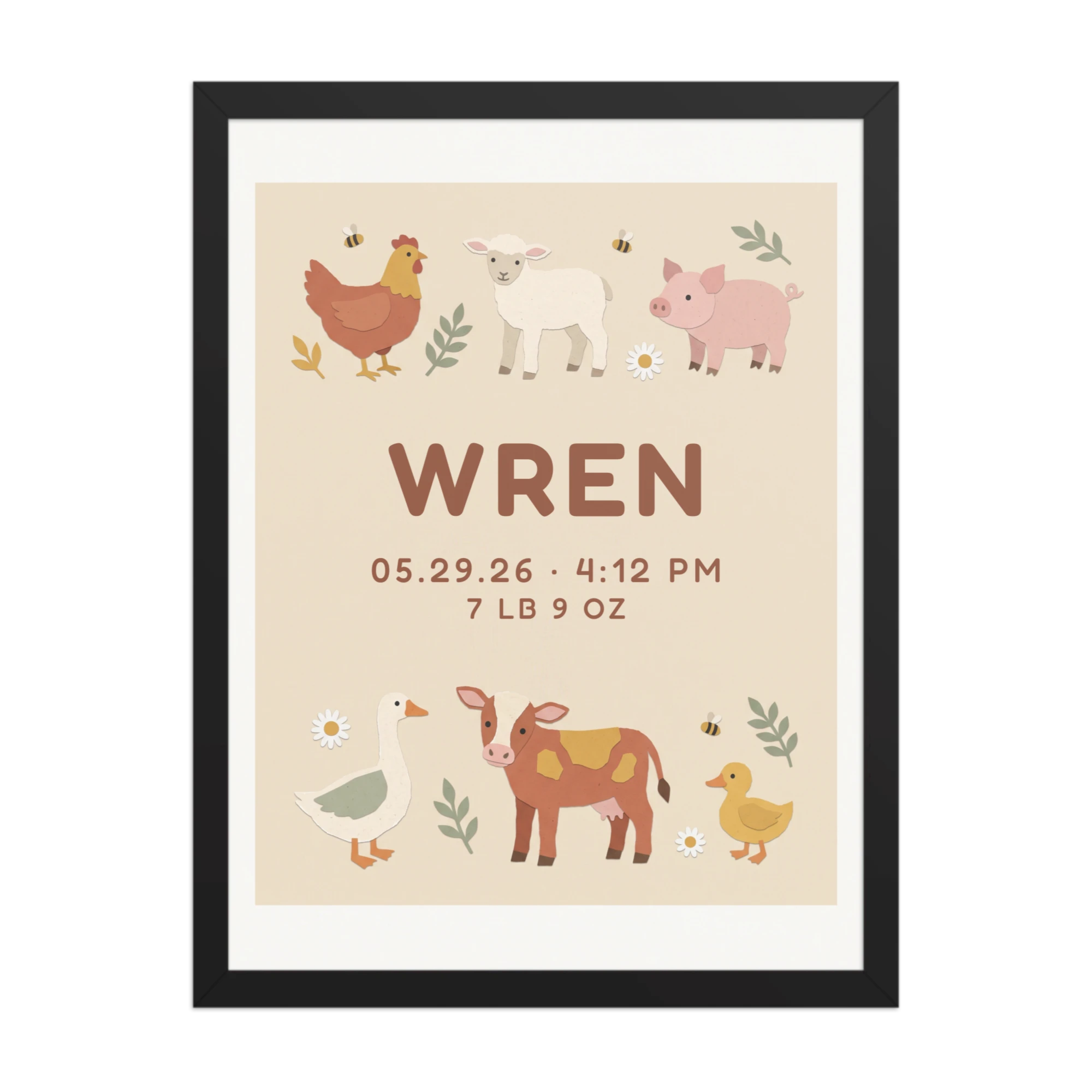 Paper Farmyard