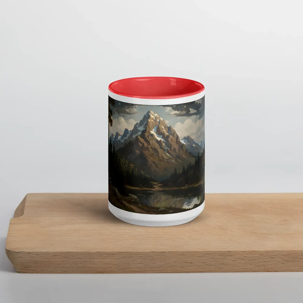 Alpine Reflection 
 Mug with Black inside | 15 oz