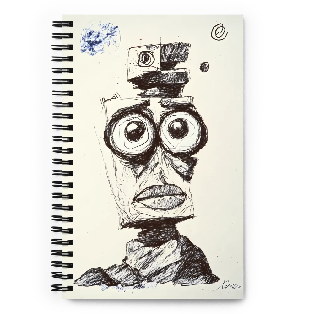 Abstract Surrealist Figure in Cubism