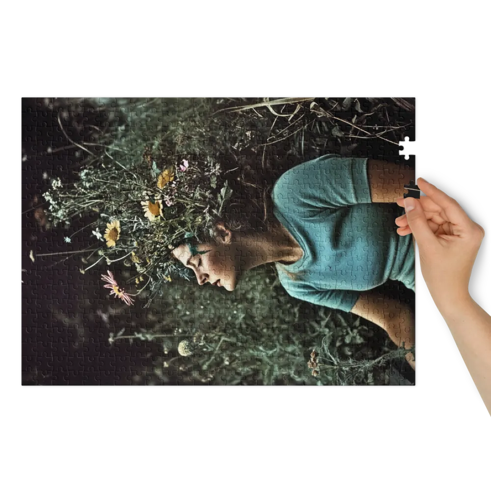 Floral Reverie 
 Jigsaw Puzzle in Tin Box