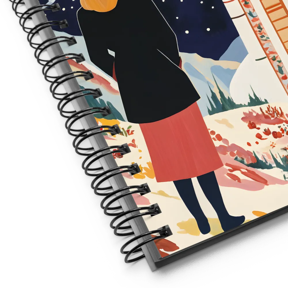 Stargazer's Launch 
 Spiral Notebook | 140 pages
