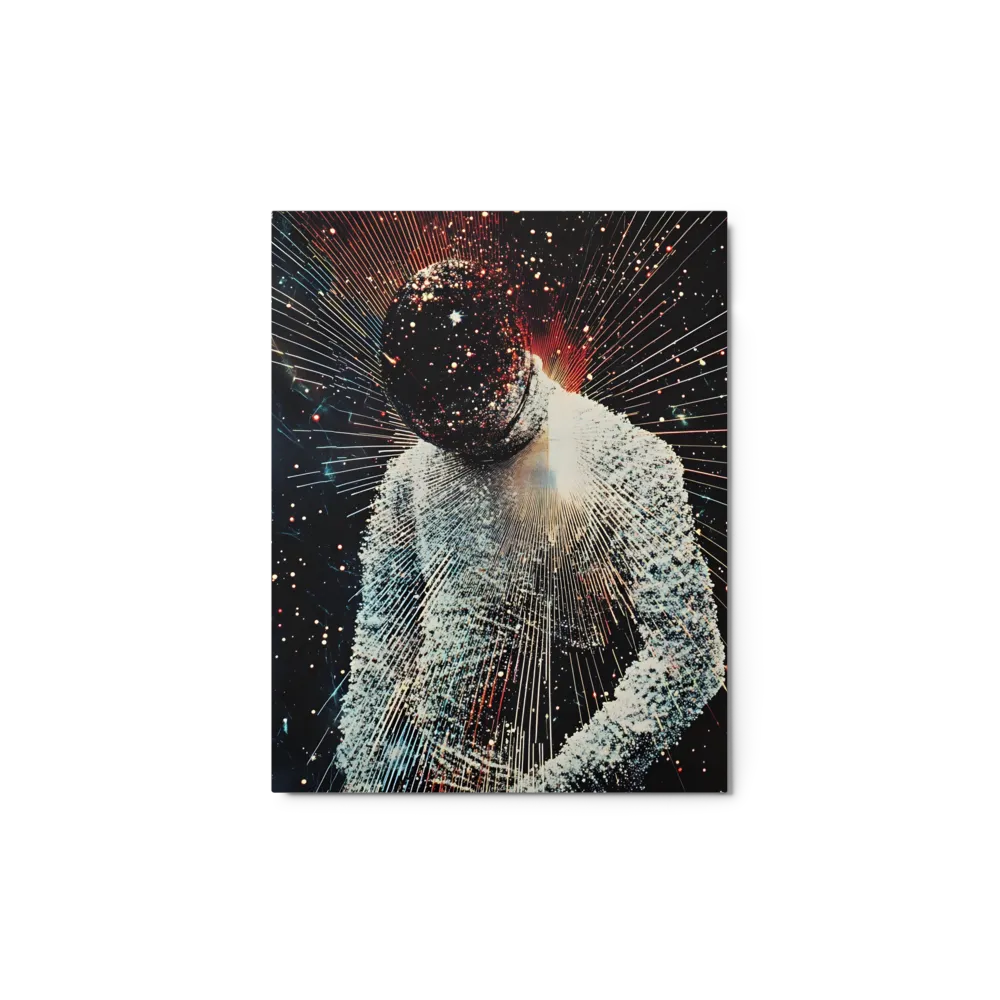 Surreal Astronaut in Cosmic Light