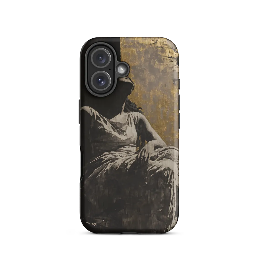 Serene Aspiration in Gold | Phone Case