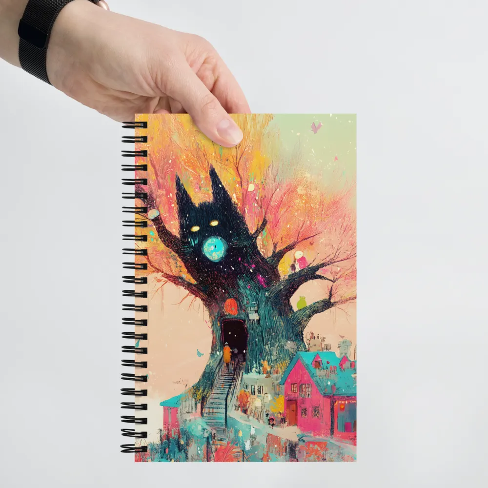 The Whispering Treehouse 
 Spiral Notebook | 140 pages