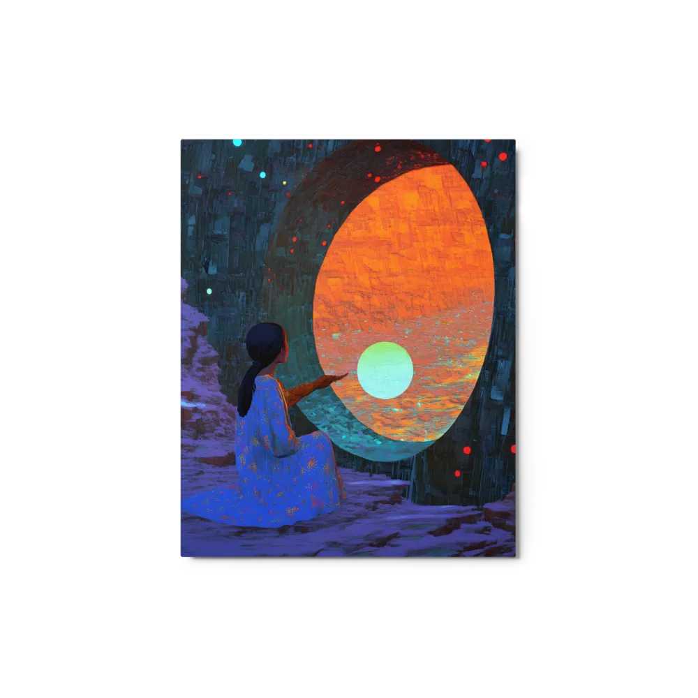 Gateway to the Unknown 
 Canvas | 14″x 14″