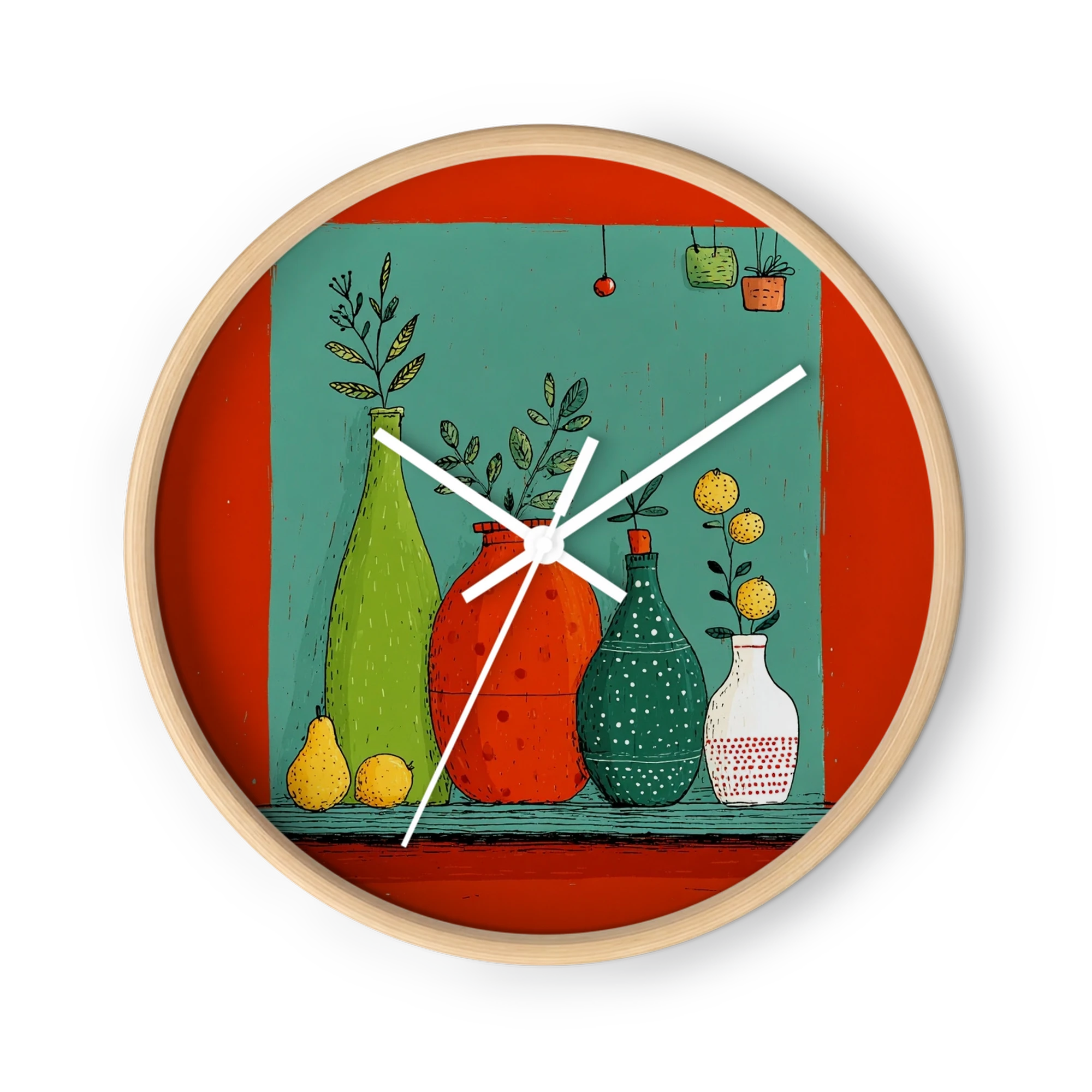 Eclectic Vases and Fruit