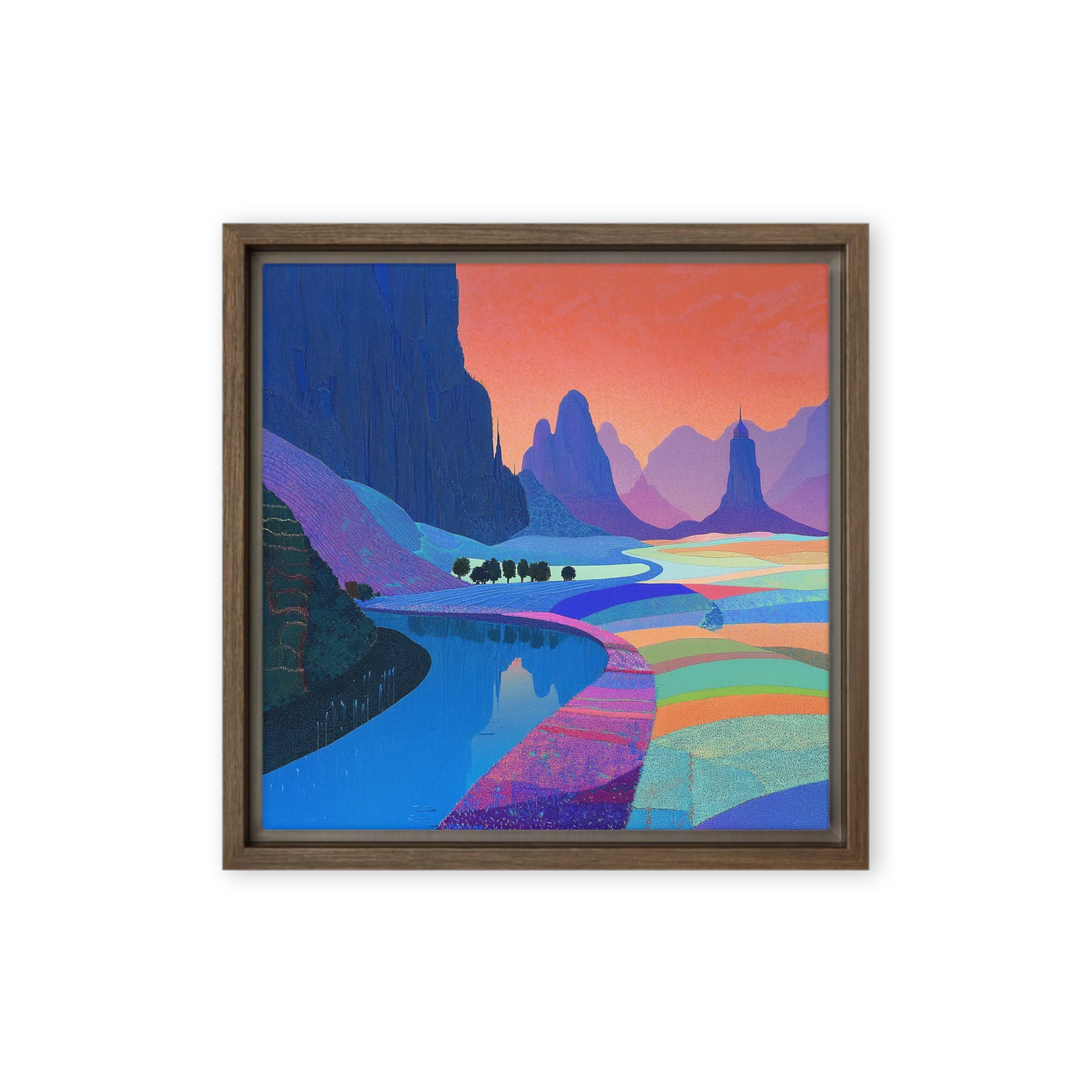 Serene Mountain Flow
