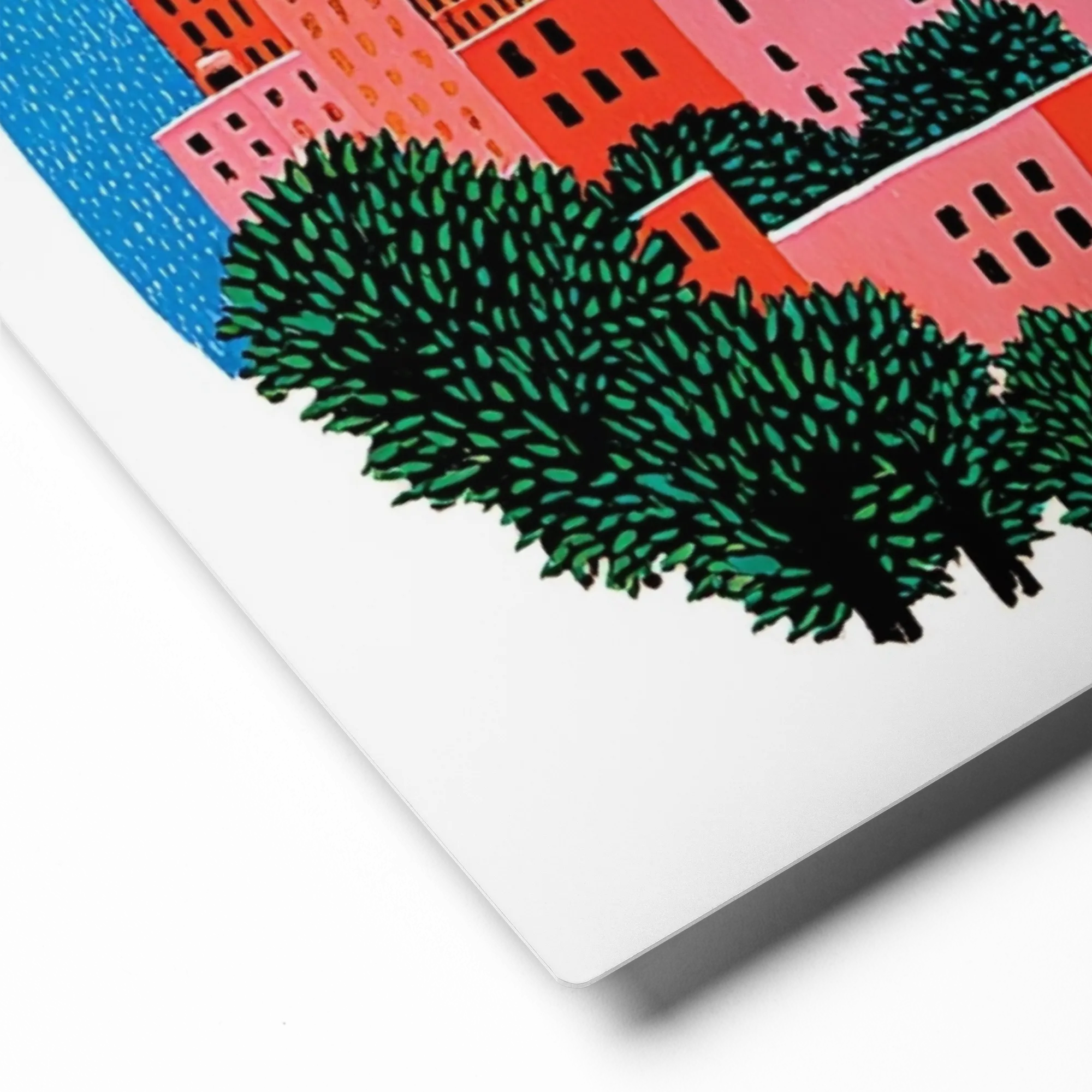 Sunset Over the City | Art Print
