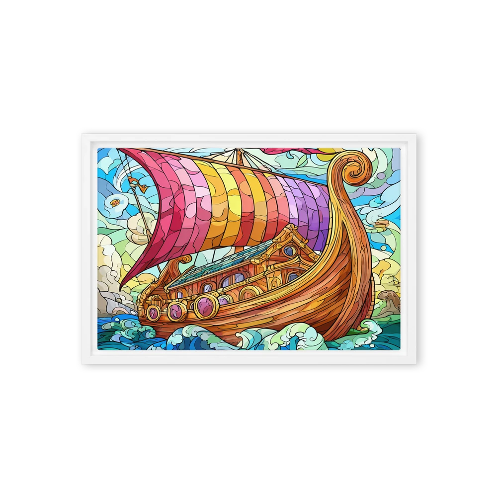 The Viking Voyage | Art Print