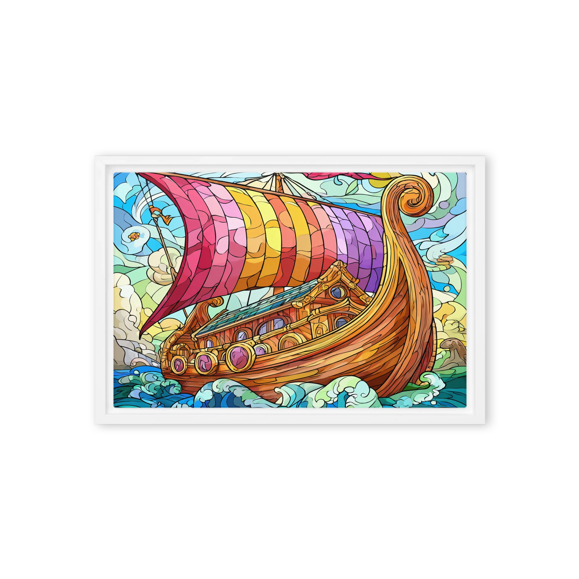 The Viking Voyage | Art Print