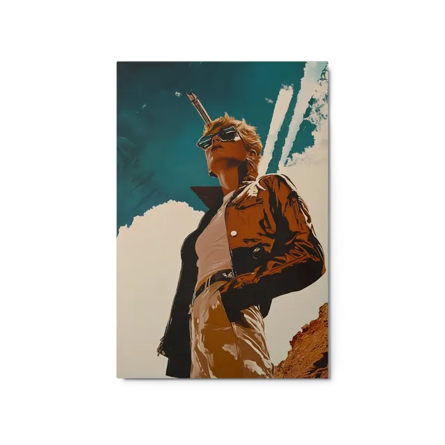 Desert Pilot's Gaze | Art Print