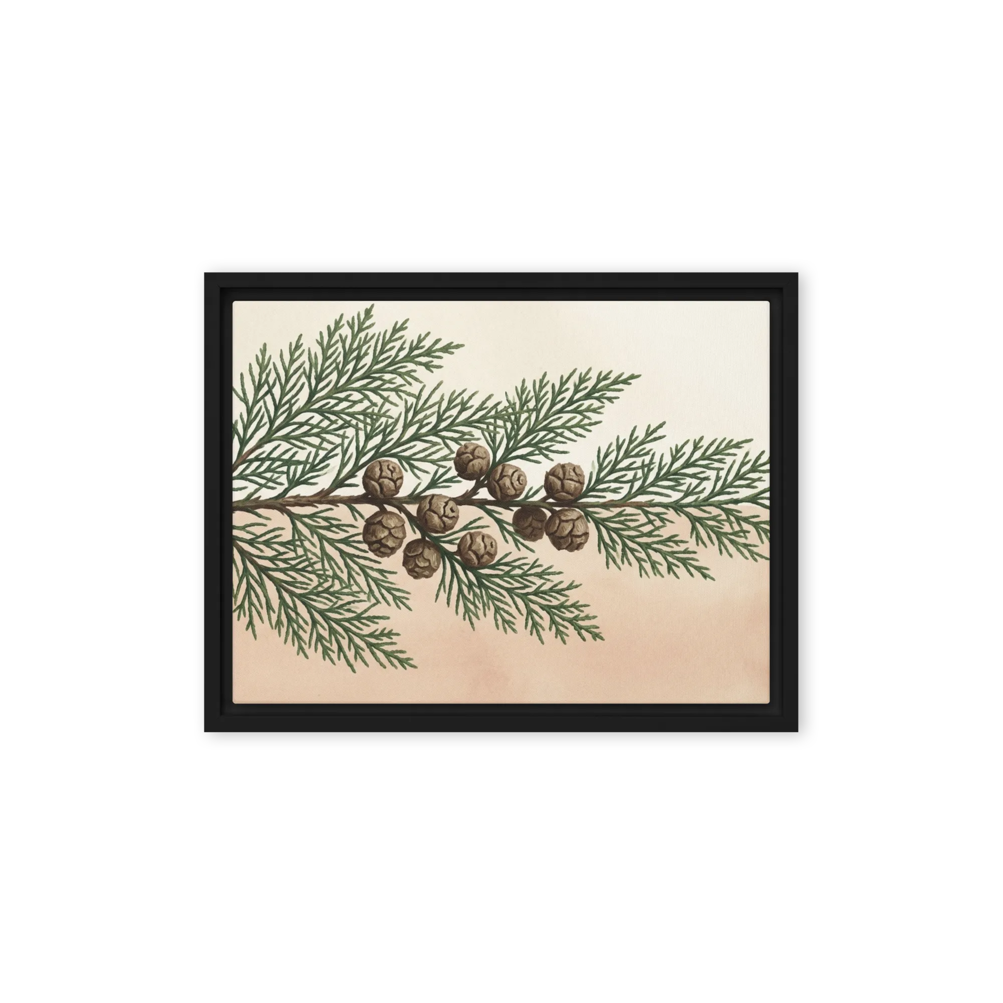 The Cypress Branch 
 Metal Print | 16″x 20″
