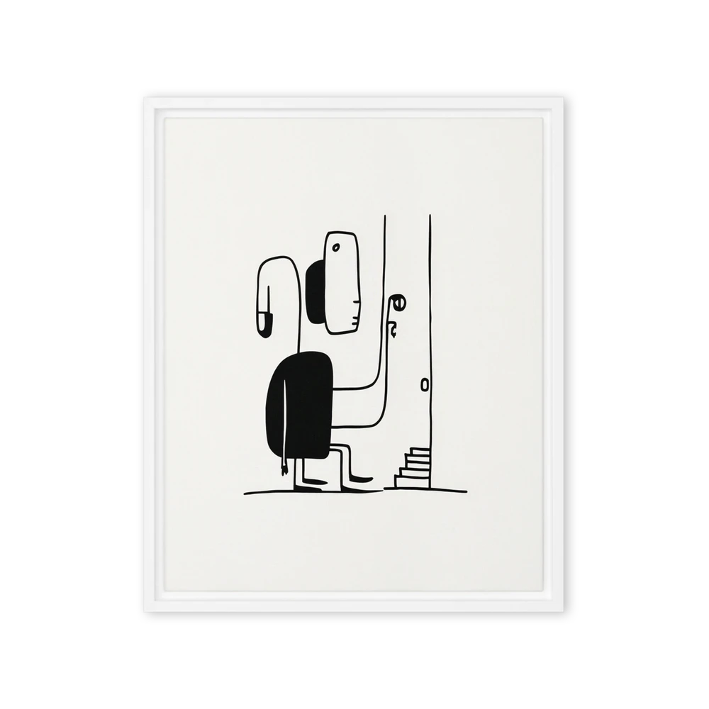 The Keyhole | Art Print