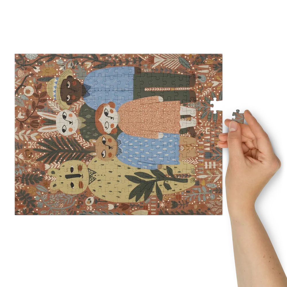 Garden Gathering | Jigsaw Puzzles