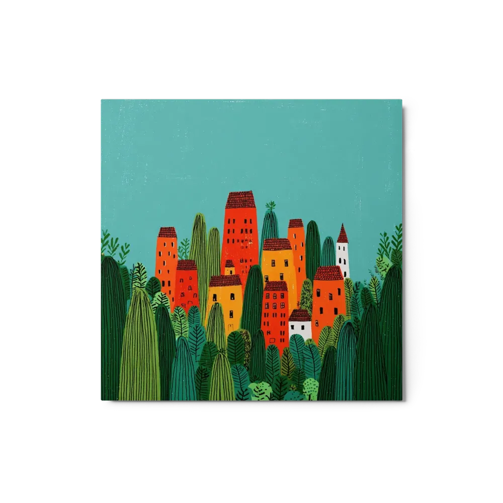 Village in the Forest | Art Print