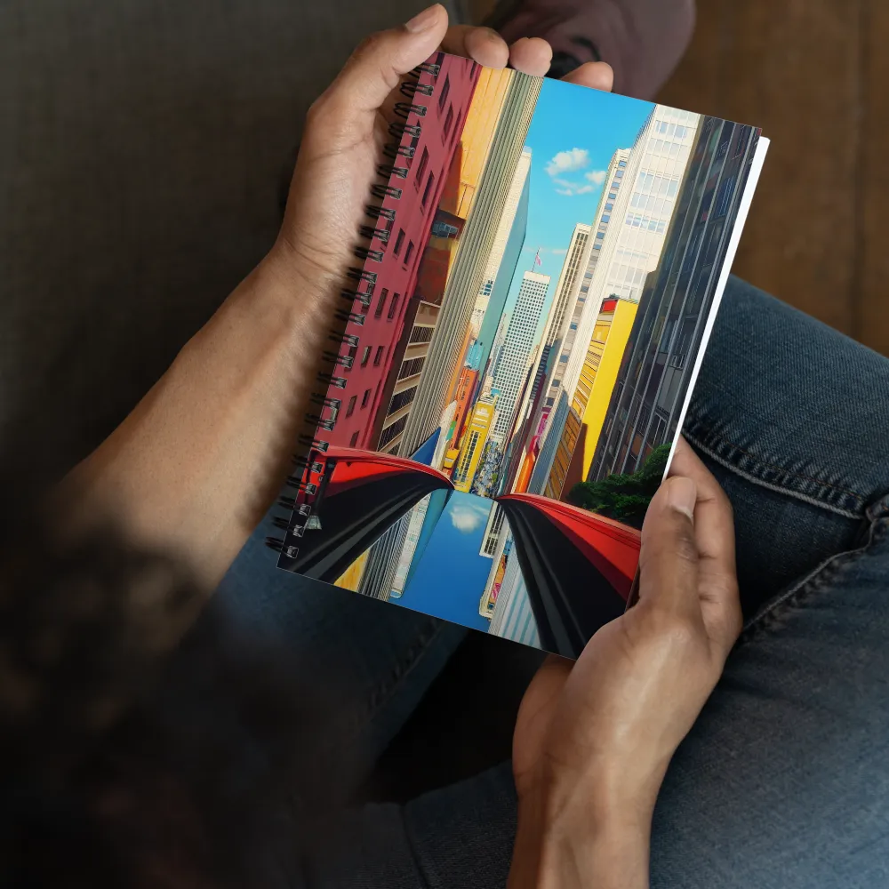 Urban Reflection Vista 
 Spiral Notebook | 140 pages