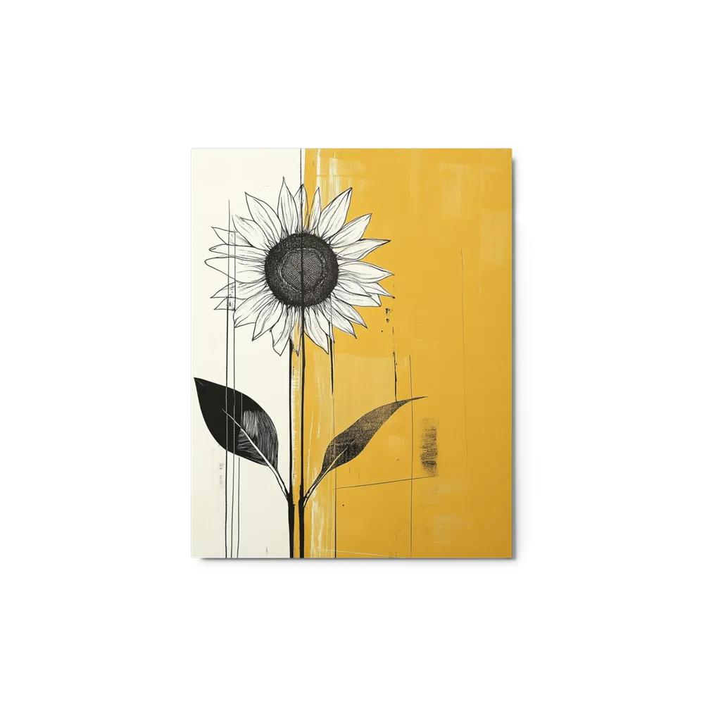 Split Sunflower | Art Print