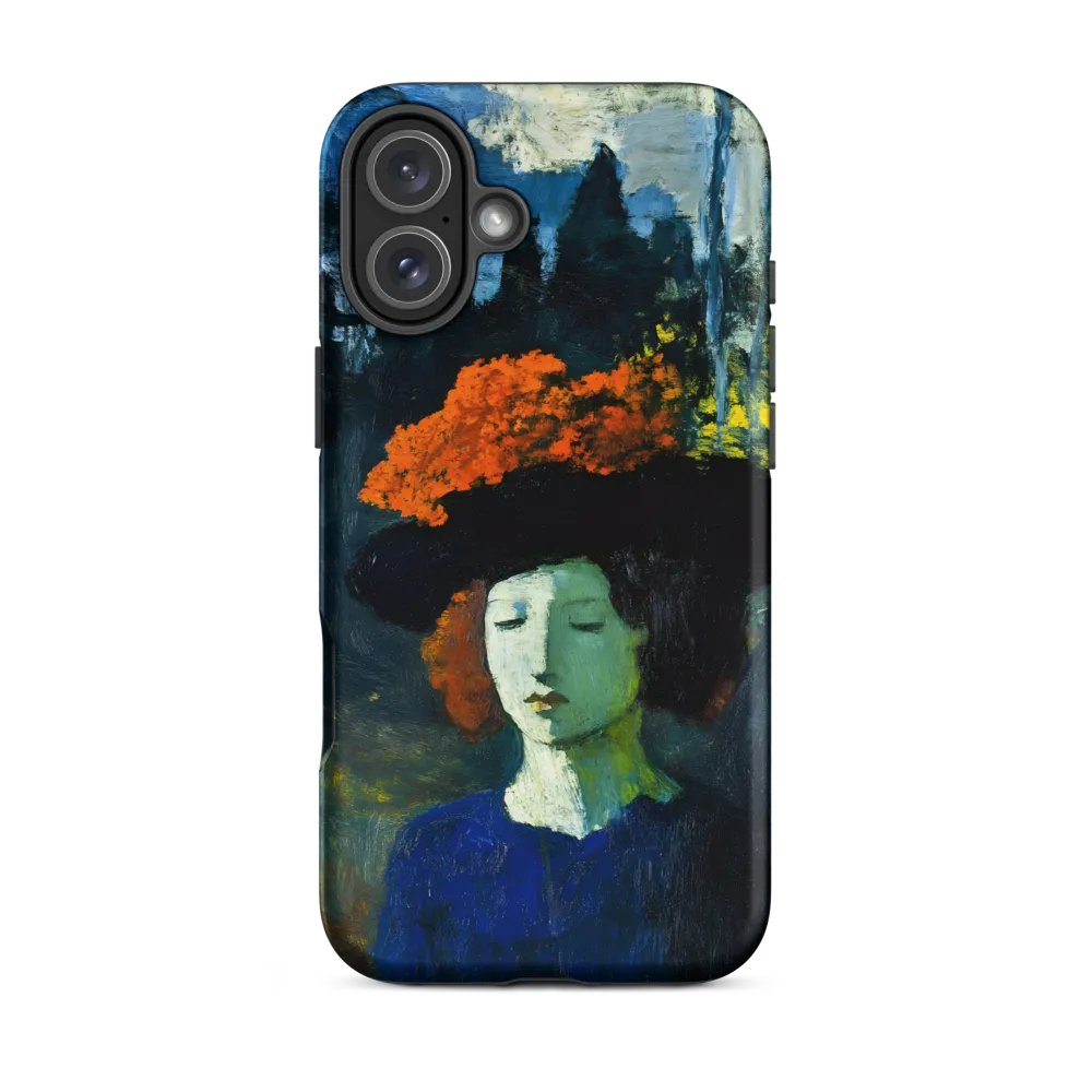 Melancholy in Blue and Orange | Phone Case