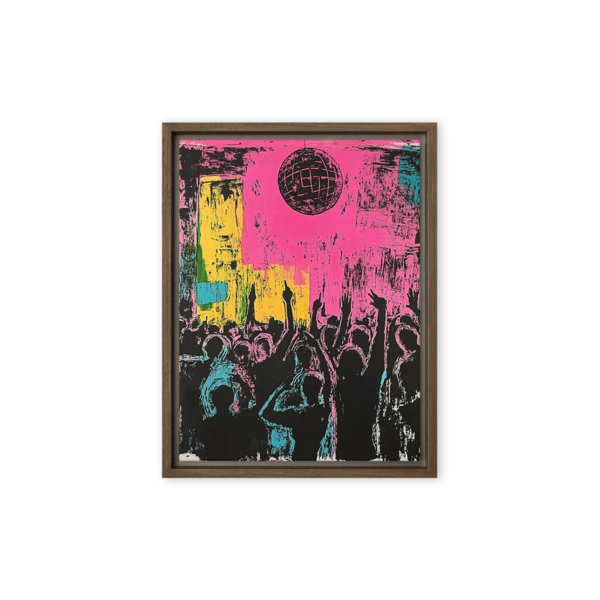 Pink Disco Night | Art Print