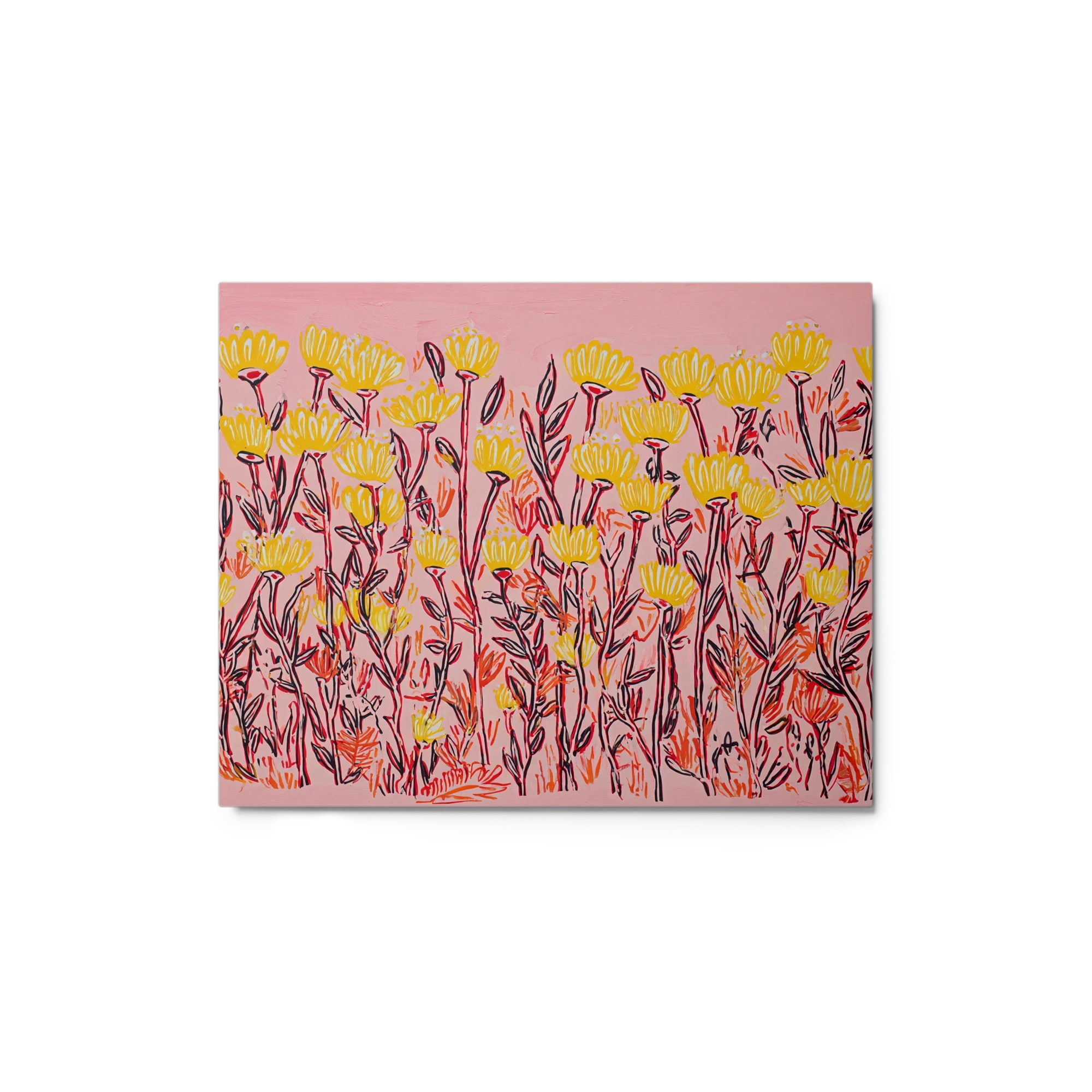 Golden Wildflower Meadow