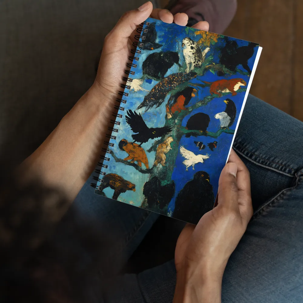 The Bird Tree 
 Spiral Notebook | 140 pages