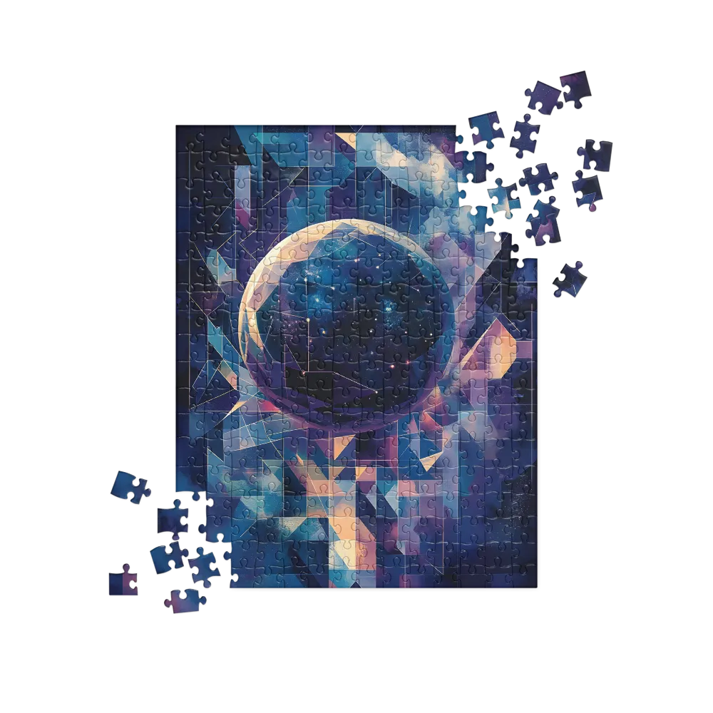 Cosmic Geometry 
 Jigsaw Puzzle in Tin Box