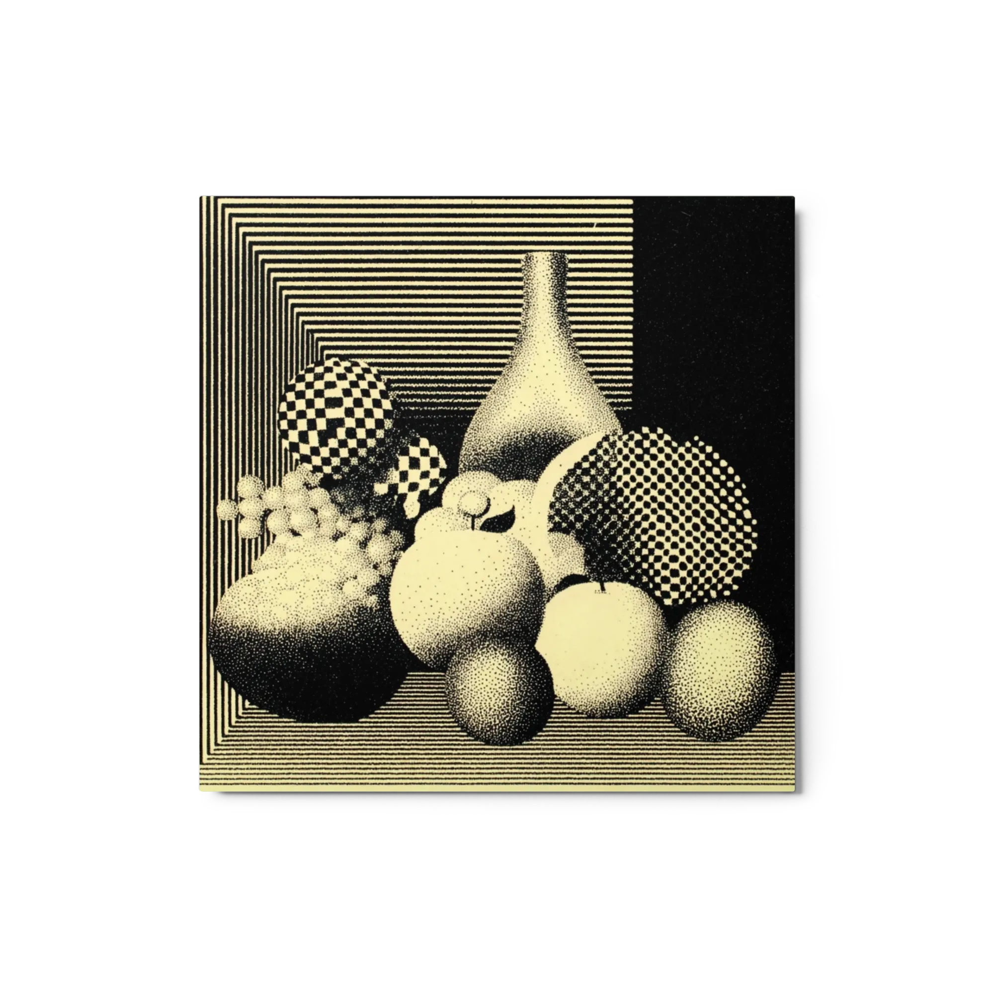 Optical Still Life with Fruit