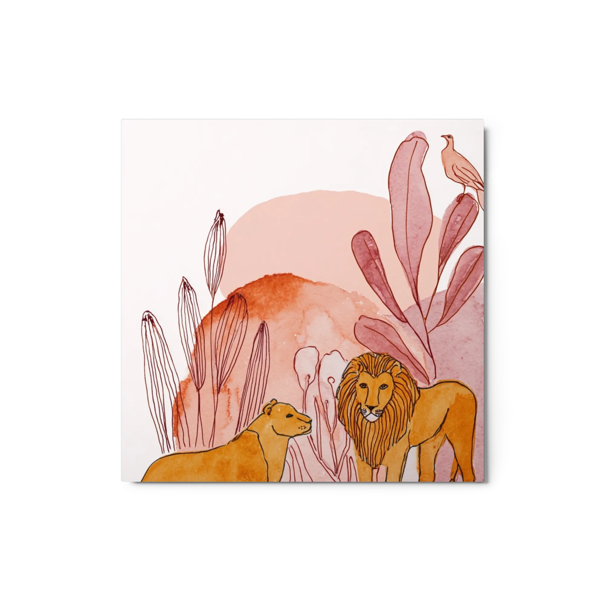 Lions in Terracotta Haven