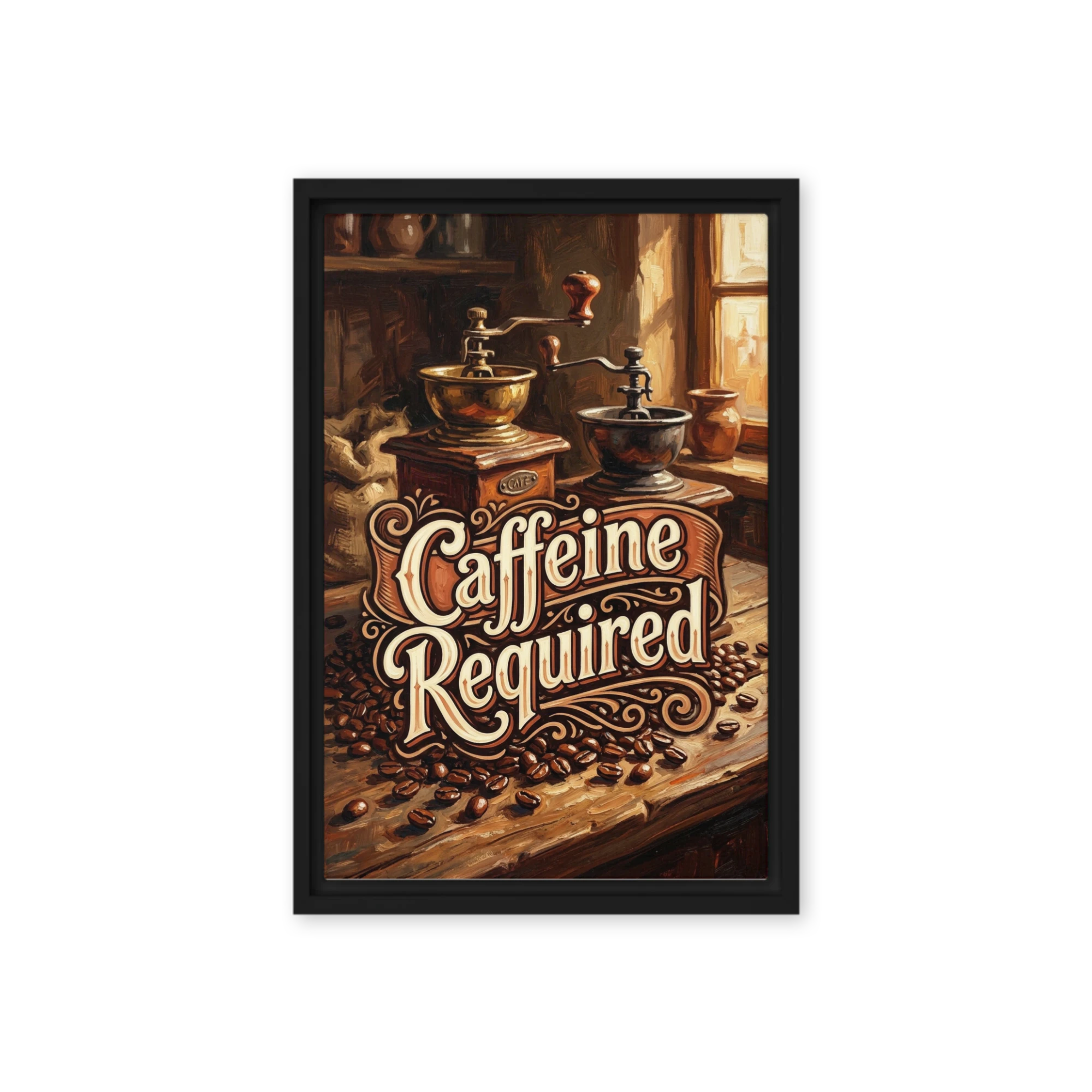 Caffeine Required | Art Print