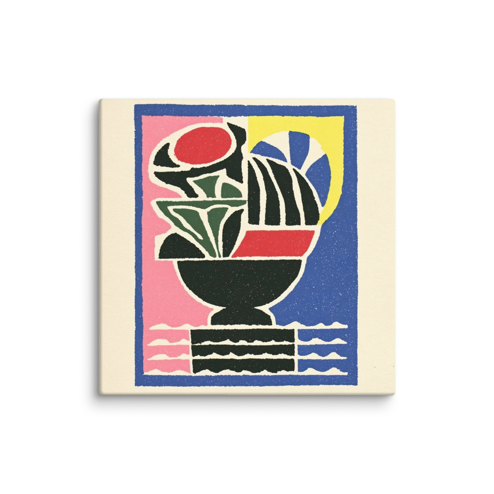 Linocut Wall Art in a Folk Spirit — Ink & Gouge