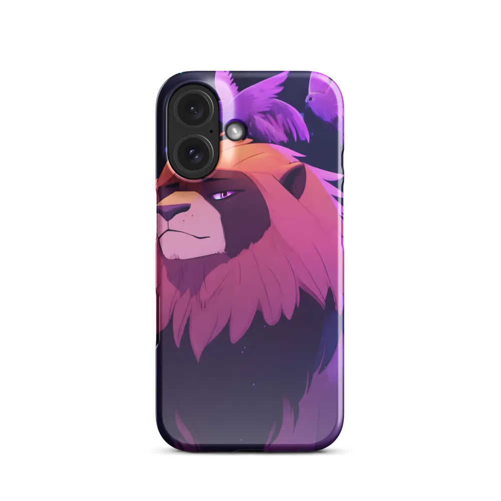 Thoughtful Lion and Birds 
 Samsung Galaxy S10 | Snap Case
