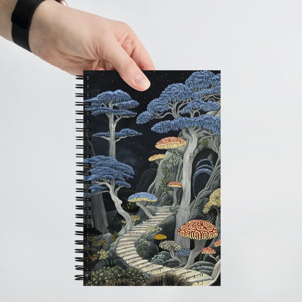 Enchanted Mushroom Forest 
 Spiral Notebook | 140 pages