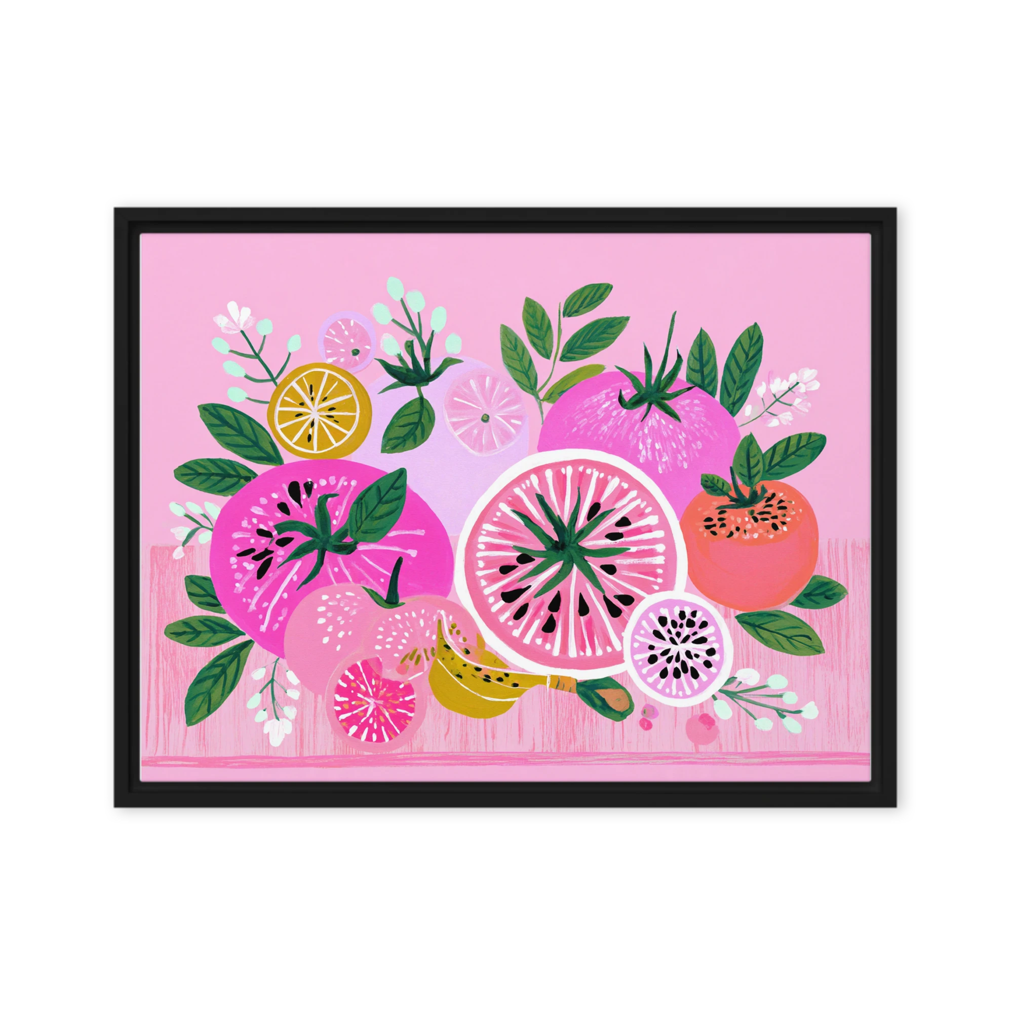 Pink Citrus Harvest | Art Print