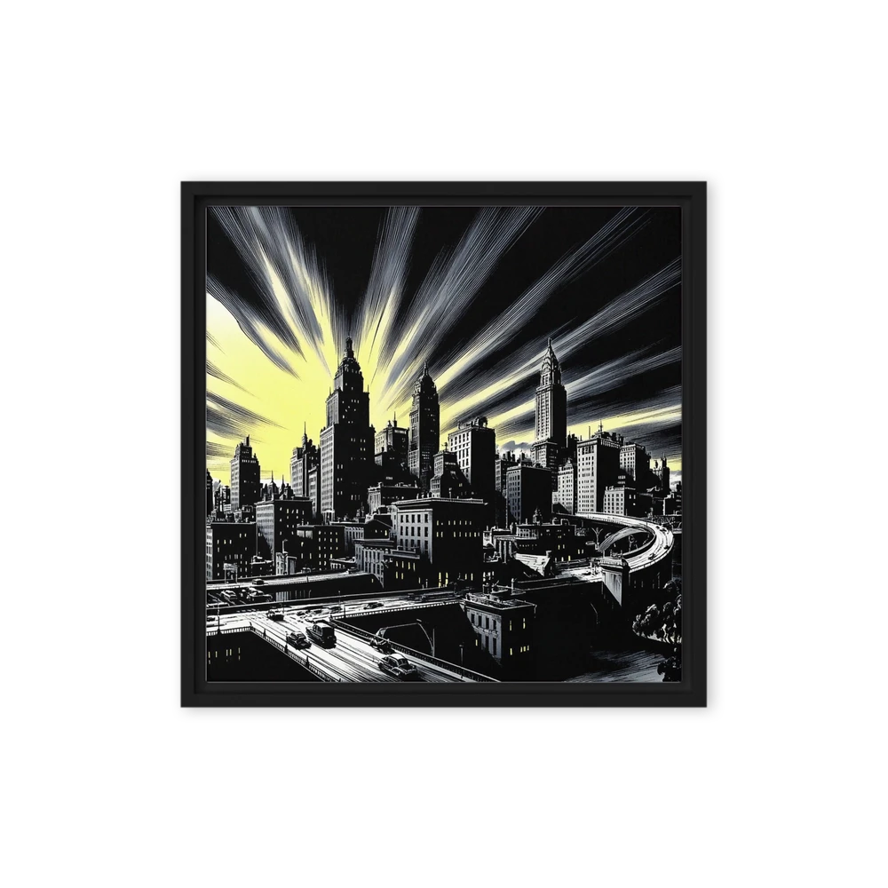 Metropolis Sunburst | Art Print