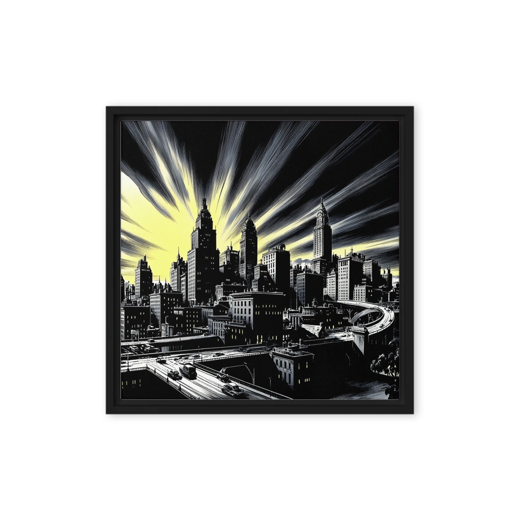 Metropolis Sunburst | Art Print