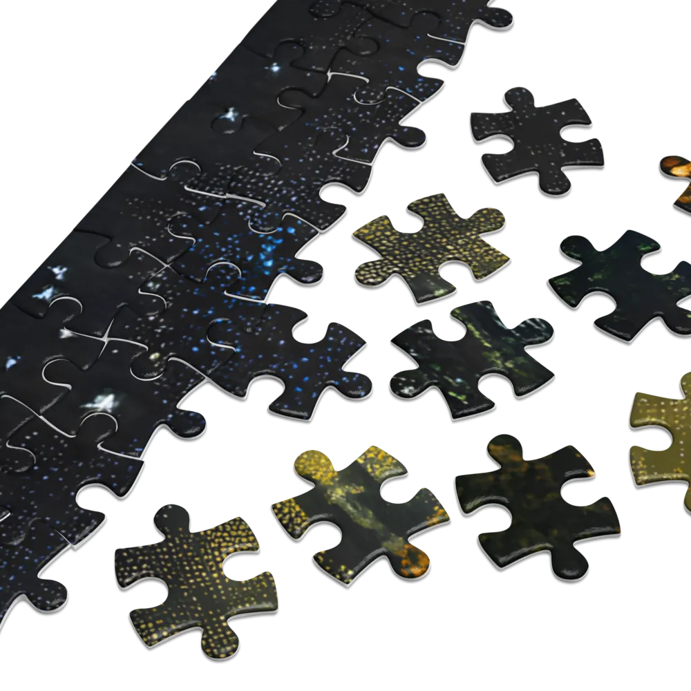 Surreal Night Landscape with Figures | Jigsaw Puzzle (252/520 pieces)