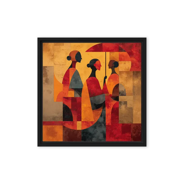 Intersecting Forms, Shared Canopy | Art Print