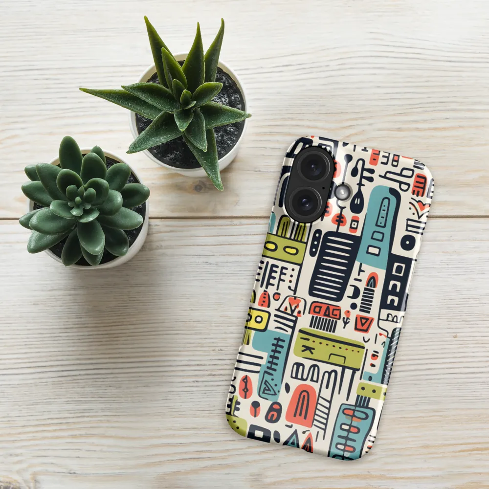 Urban Abstract Circuitry 
 iPhone 15 Pro Max | MagSafe® Tough Case