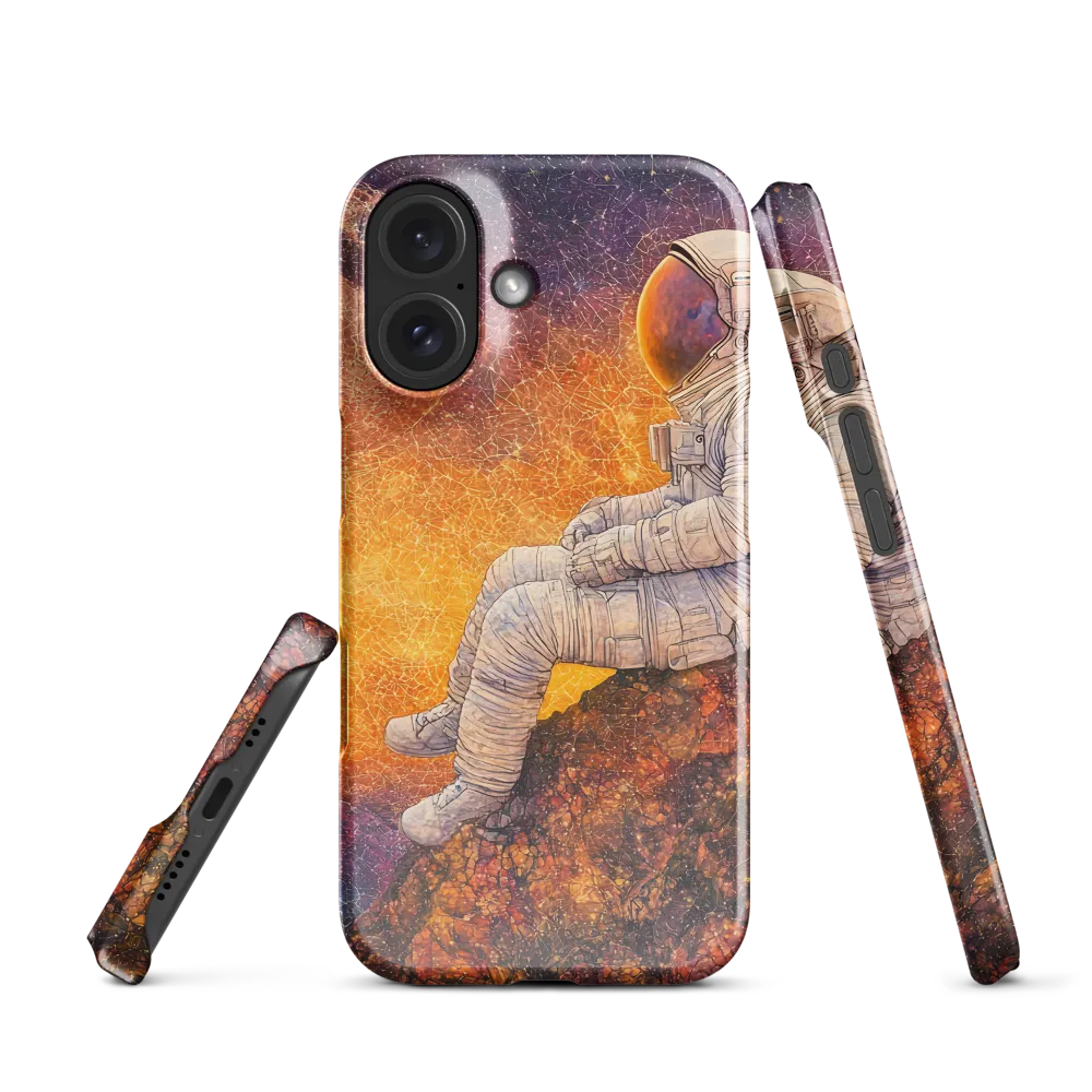 Cosmic Contemplation | Phone Case |  S10 | Snap Case | Glossy