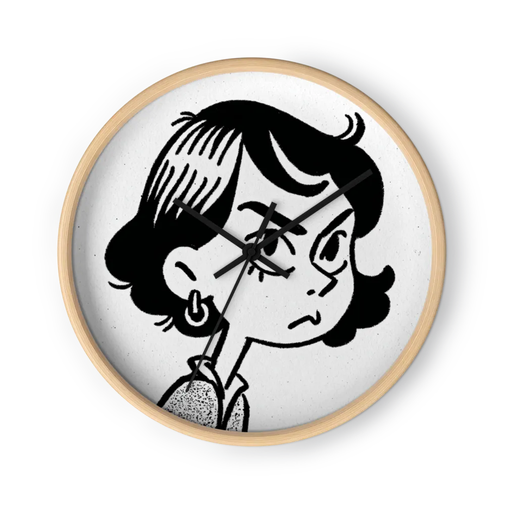 Annoyed Look | Wall Clock